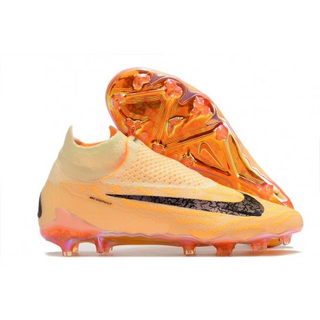 Nike Gripknit Phantom GX Elite DF FG Orange Svart