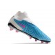 Nike Gripknit Phantom GX Elite DF FG Blast - Blå Rosa Vit Blå