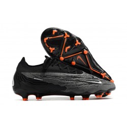 Fotbollsskor Nike Phantom GX Elite FG Black Pack - Svart Vit Grå