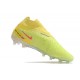 Fotbollsskor Nike Phantom GX Elite DF FG Gul Grön Svart