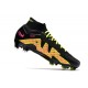 Nike Zoom Mercurial Superfly IX Elite FG Svart Rosa Gul