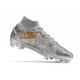 Nike Zoom Mercurial Superfly IX Elite FG Silver