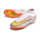 Nike Zoom Mercurial Superfly IX Elite FG Vit Guld