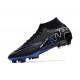 Nike Zoom Mercurial Superfly IX Elite FG Svart Blå