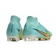 Nike Air Zoom Mercurial Superfly 9 Elite FG Blå Gul
