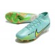 Nike Air Zoom Mercurial Superfly 9 Elite FG Blå Gul