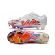 Nike Zoom Mercurial Vapor 15 Elite FG Vit Svart Röd