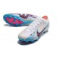 Nike Air Zoom Mercurial Vapor 15 Elite AG-PRO Vit Blå Rosa Indigo Haze