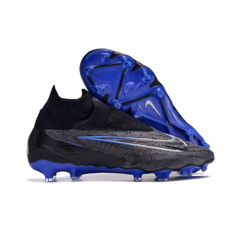 Fotbollsskor Nike Phantom GX Elite DF FG Svart Blå
