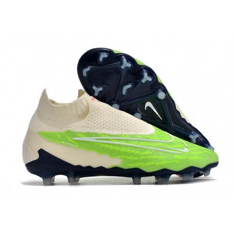 Fotbollsskor Nike Phantom GX Elite DF FG Grön Vit