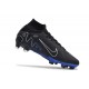 Nike Air Zoom Mercurial Superfly Elite 9 AG Svart Blå