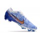 Nike Zoom Mercurial Vapor 15 Elite FG Vit Blå Guld