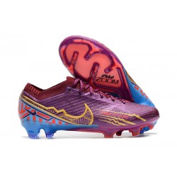Nike Zoom Mercurial Vapor 15 Elite FG Mbappé Personal Edition - Röd Guld