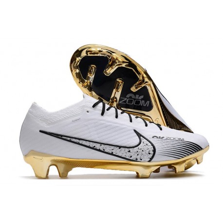 Nike Zoom Mercurial Vapor 15 Elite FG Vit Guld