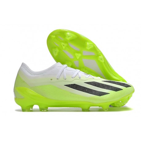 adidas X Crazyfast Messi.1 FG Skor Crazyrush - Vit Svart Lucid Lemon