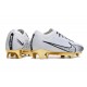 Nike Zoom Mercurial Vapor 15 Elite FG Vit Guld