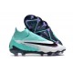 Fotbollsskor Nike Phantom GX Elite DF FG Peak Ready - Turkos Svart Fuchsia Dream Vit