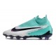 Fotbollsskor Nike Phantom GX Elite DF FG Peak Ready - Turkos Svart Fuchsia Dream Vit