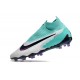 Fotbollsskor Nike Phantom GX Elite DF FG Peak Ready - Turkos Svart Fuchsia Dream Vit