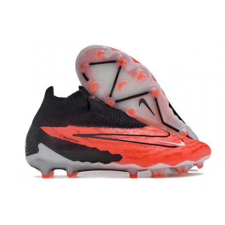 Fotbollsskor Nike Phantom GX Elite DF FG Ready - Röd Svart Vit