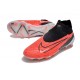 Fotbollsskor Nike Phantom GX Elite DF FG Ready - Röd Svart Vit
