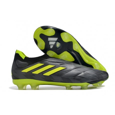 adidas Copa Pure+ FG Herr Svart Grön