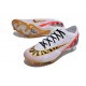 Fotbollsskor Nike Zoom Mercurial Vapor XV Elite FG Vit Svart Röd Guld