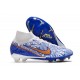 Nike Zoom Mercurial Superfly 9 Elite FG Vit Blå Guld