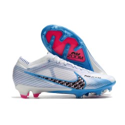 Nike Zoom Mercurial Vapor XV Elite FG Vit Blå