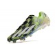 adidas X Crazyfast + FG Lucid Lemon Vit Röd