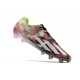 adidas X Crazyfast + FG Lucid Lemon Vit Röd