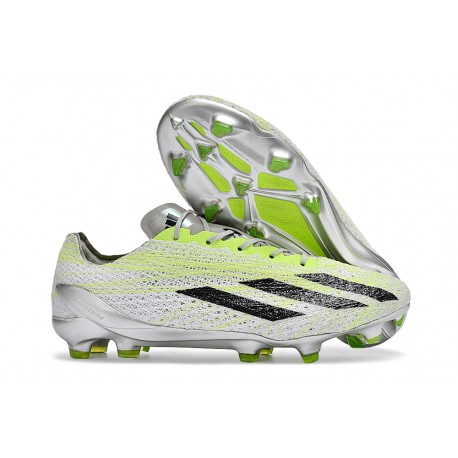 adidas X Crazyfast Strung + FG Herr Grå Lucid Lemon Svart 