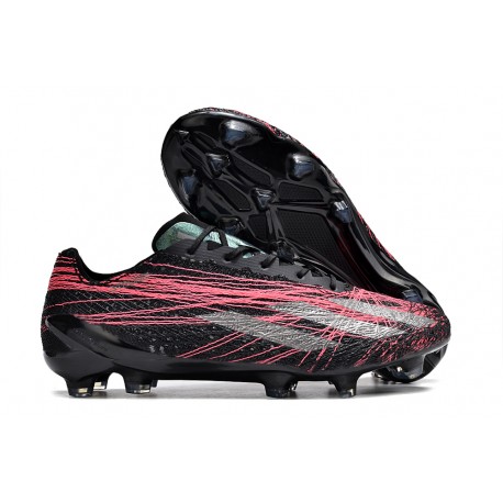 adidas X Crazyfast Strung + FG Herr Svart Rosa