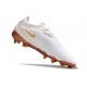 Nike Phantom GX Elite FG Herrar Vit Guld