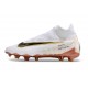 Fotbollsskor Nike Phantom GX Elite DF FG Vit Guld