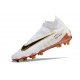 Fotbollsskor Nike Phantom GX Elite DF FG Vit Guld