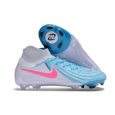 Fotbollsskor Nike Phantom Luna II Elite FG Blå Vit Rosa
