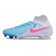 Fotbollsskor Nike Phantom Luna II Elite FG Blå Vit Rosa