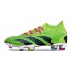 adidas Predator Accuracy.1 FG Fotbollsskor Grön Svart
