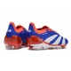 Adidas Predator 24 Elite FG Blå Vit Röd 
