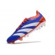 Adidas Predator 24 Elite FG Blå Vit Röd 