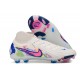 Fotbollsskor Nike Phantom Luna II Elite FG Vit Rosa Blå