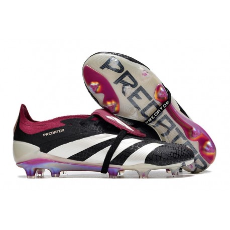 Adidas Predator Tongue Elite FG Svart Vit Lila