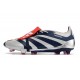Adidas Predator Tongue Elite FG Silver Svart Röd 
