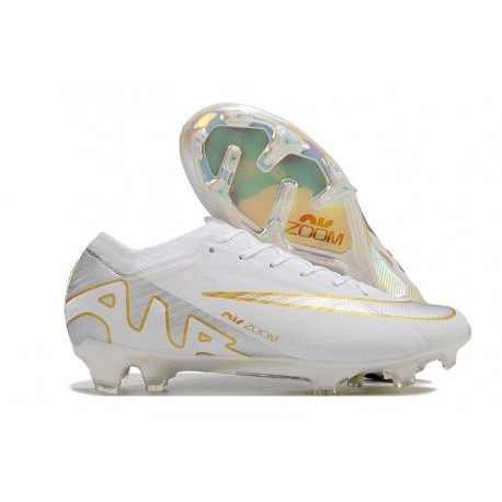 Fotbollsskor Nike Zoom Mercurial Vapor XV Elite FG Vit Guld