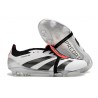 Adidas Predator Tongue Elite FG Vit Svart Röd 
