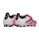 Adidas Predator Tongue Elite FG Rosa Vit Svart