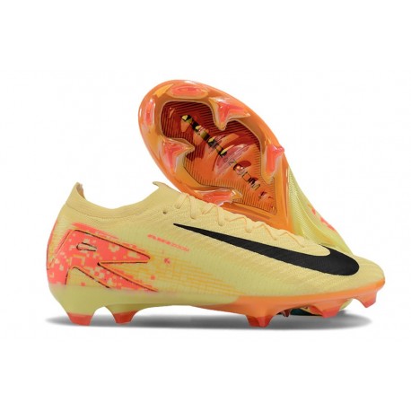 Fotbollsskor Nike Mercurial Vapor 16 Elite FG Gul Svart Rosa