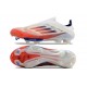 Fotbollsskor för Herrar adidas F50+ FG Vit Röd Blå
