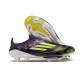 Fotbollsskor för Herrar adidas F50+ FG Lila Gul